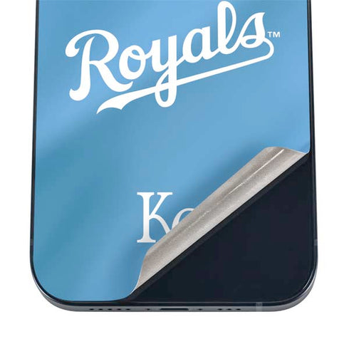 MLB Kansas City Royals Jersey Alternate iPhone 17 Pro Skin